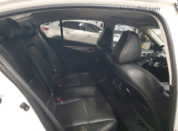 JN1EV7AR9LM255288 2020 INFINITI Q50 White Widok tylnych siedzeń