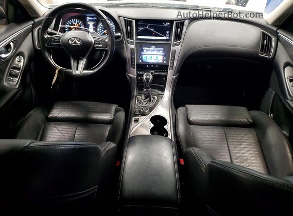JN1EV7AR9LM255288 2020 INFINITI Q50 White Widok deski rozdzielczej