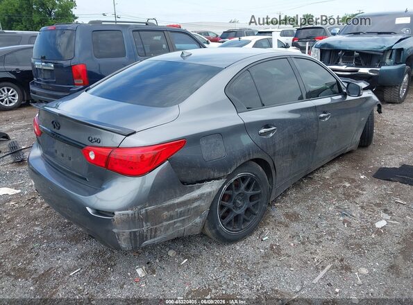 JN1EV7ARXHM838346 2017 INFINITI Q50 Gray უკანა მარჯვენა