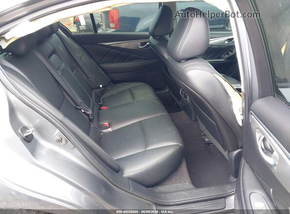 JN1EV7ARXHM838346 2017 INFINITI Q50 Gray VIN კოდის სტიკერის ხედი