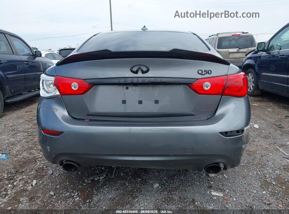 JN1EV7ARXHM838346 2017 INFINITI Q50 Gray 