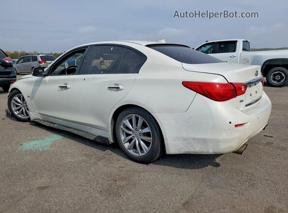 JN1EV7ARXHM840596 2017 INFINITI Q50 White Tył lewy