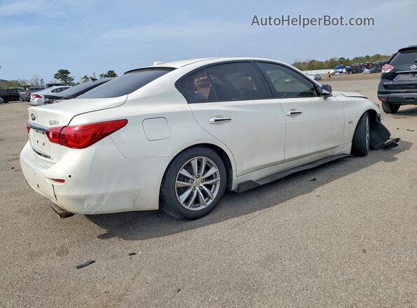 JN1EV7ARXHM840596 2017 INFINITI Q50 White Tył prawy