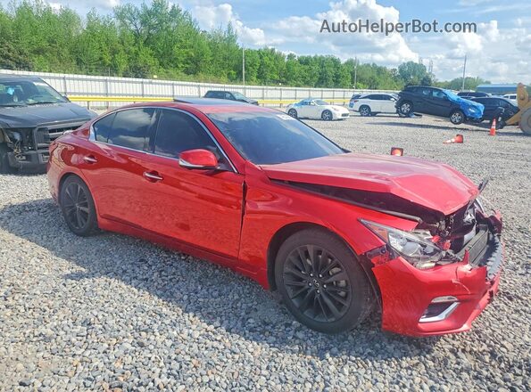 JN1EV7BP0MM700239 2021 INFINITI Q50 Red 