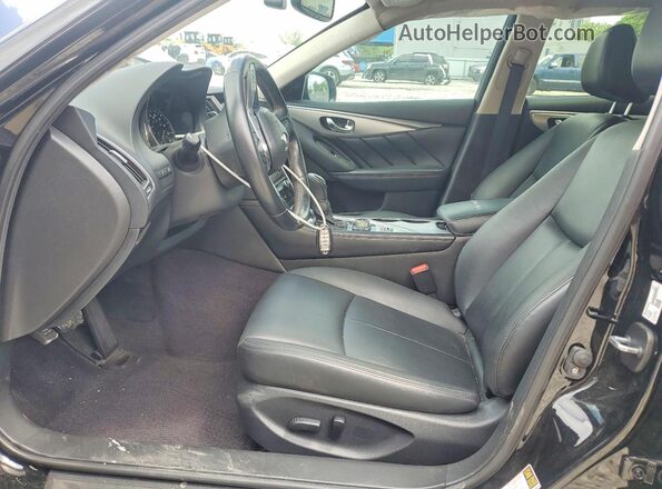 JN1EV7BP0MM700810 2021 INFINITI Q50 Черный Вид салона спереди