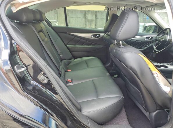 JN1EV7BP0MM700810 2021 INFINITI Q50 Черный Вид задних сидений
