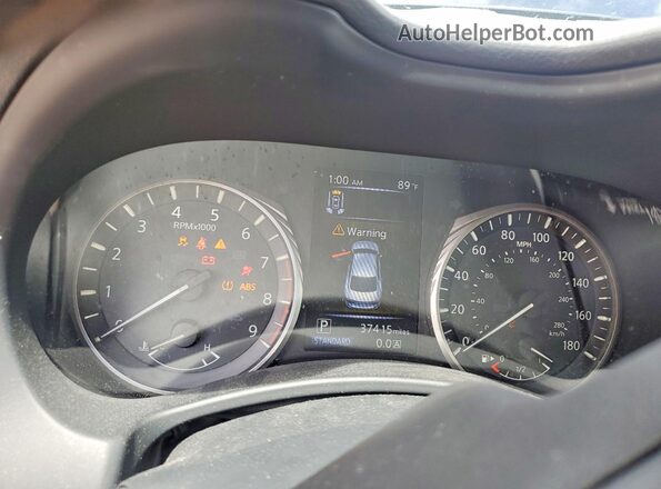 JN1EV7BP0MM700810 2021 INFINITI Q50 Черный Вид щитка приборов
