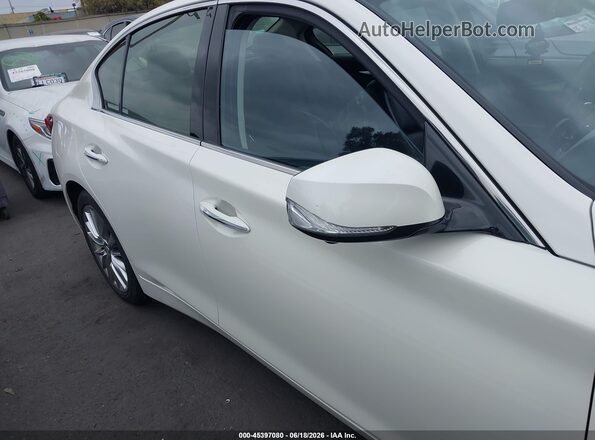 JN1EV7BP2MM703708 2021 INFINITI Q50 White Вид задньої частини салону