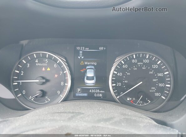 JN1EV7BP2MM703708 2021 INFINITI Q50 White Вид задніх сидінь