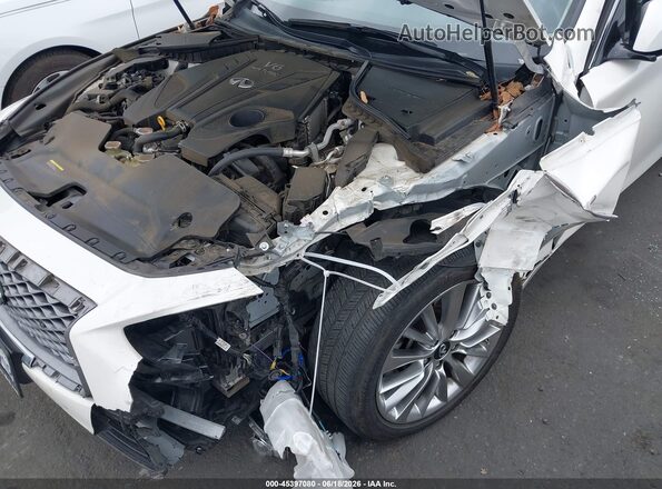 JN1EV7BP2MM703708 2021 INFINITI Q50 White Вид спереду