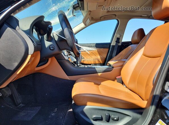 JN1EV7BP2PM511645 2023 INFINITI Q50 Black Front interior view