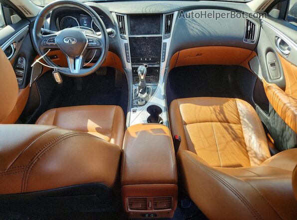JN1EV7BP2PM511645 2023 INFINITI Q50 Black Dashboard view