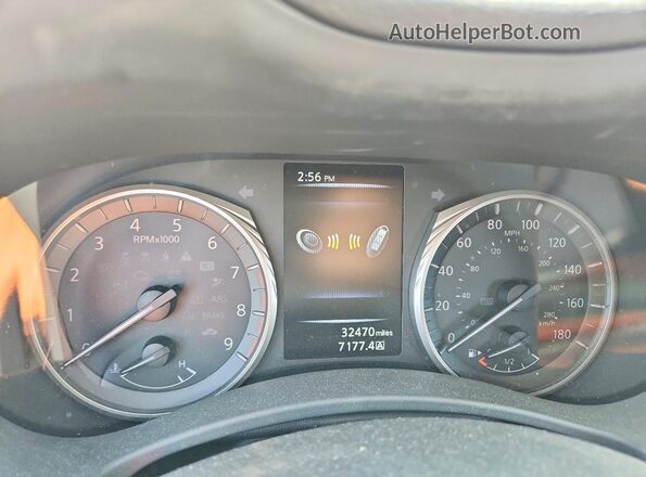 JN1EV7BP2PM511645 2023 INFINITI Q50 Black Instrument cluster view