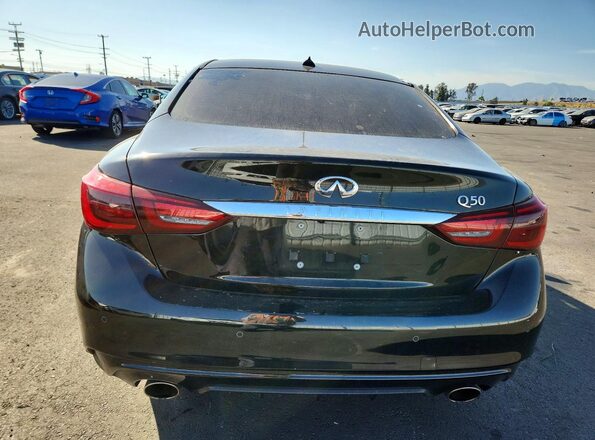JN1EV7BP2PM511645 2023 INFINITI Q50 Black Rear view