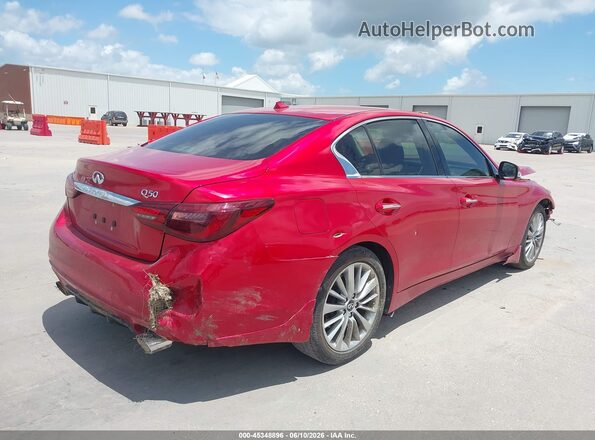 JN1EV7BP3MM701370 2021 INFINITI Q50 Burgundy Հետևի աջ