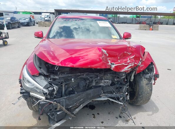JN1EV7BP3MM701370 2021 INFINITI Q50 Burgundy Սարքավորումների վահանակի տեսք