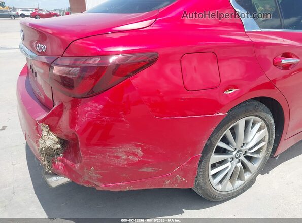JN1EV7BP3MM701370 2021 INFINITI Q50 Burgundy 