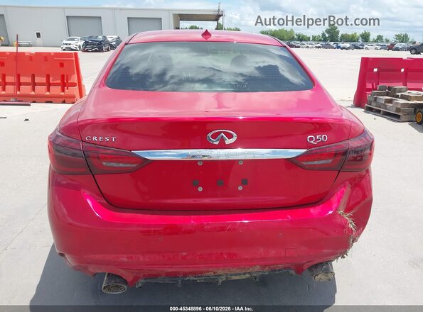 JN1EV7BP3MM701370 2021 INFINITI Q50 Burgundy 