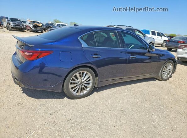 JN1EV7BP3MM701823 2021 INFINITI Q50 Blue Հետևի աջ