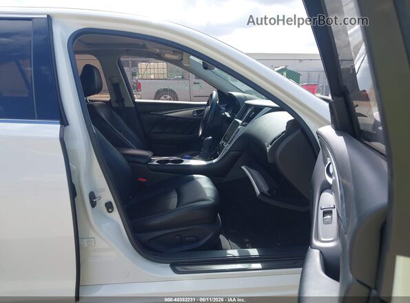 JN1EV7BP3MM706441 2021 INFINITI Q50 White Սալոնի դիմացի տեսք