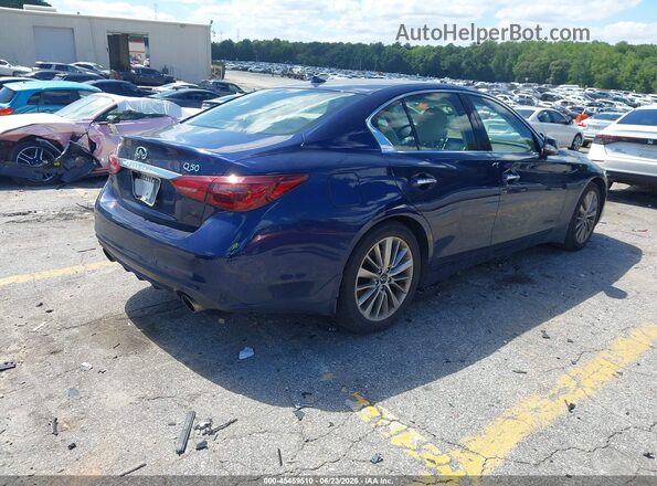 JN1EV7BP3NM310690 2022 INFINITI Q50 Blue Հետևի աջ