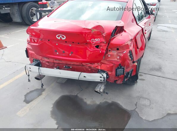 JN1EV7BP4MM701913 2021 INFINITI Q50 Red Դիմացի տեսք