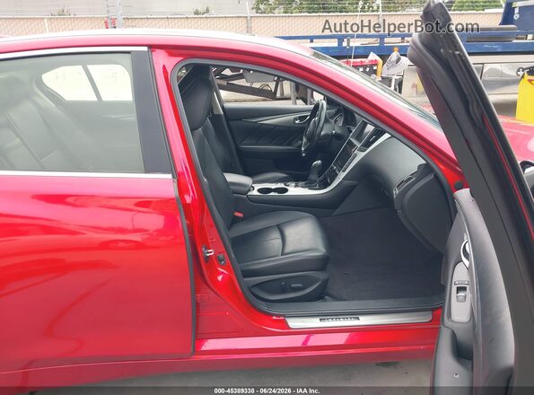 JN1EV7BP4MM701913 2021 INFINITI Q50 Red Սալոնի դիմացի տեսք