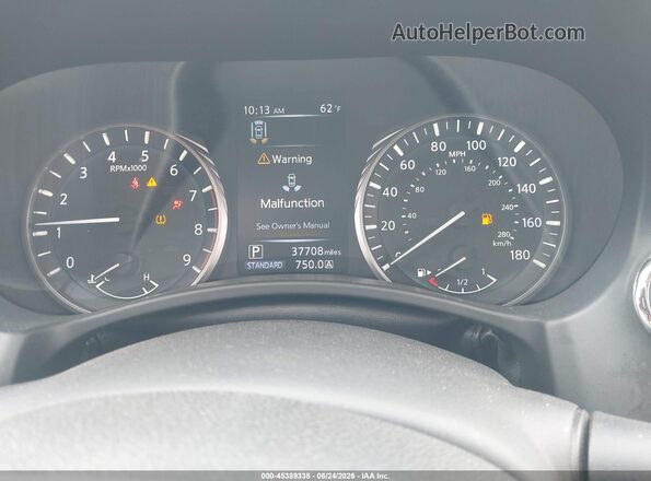 JN1EV7BP4MM701913 2021 INFINITI Q50 Red Հետևի նստատեղերի տեսք