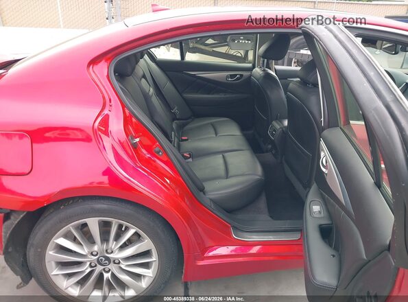JN1EV7BP4MM701913 2021 INFINITI Q50 Red VIN կոդի պիտակի տեսք