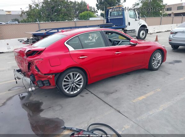 JN1EV7BP4MM701913 2021 INFINITI Q50 Red Հետևի աջ