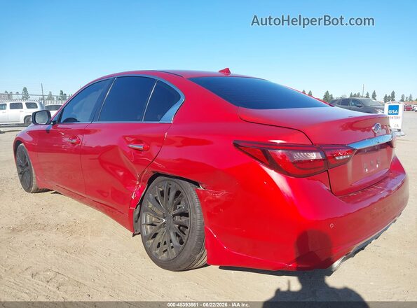 JN1EV7BP5MM700947 2021 INFINITI Q50 Red Tył lewy