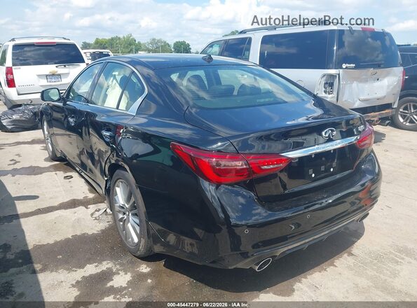 JN1EV7BP5RM600614 2024 INFINITI Q50 Black Trasero izquierdo