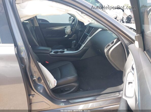 JN1EV7BP7MM701078 2021 INFINITI Q50 Gray წინა სალონის ხედი