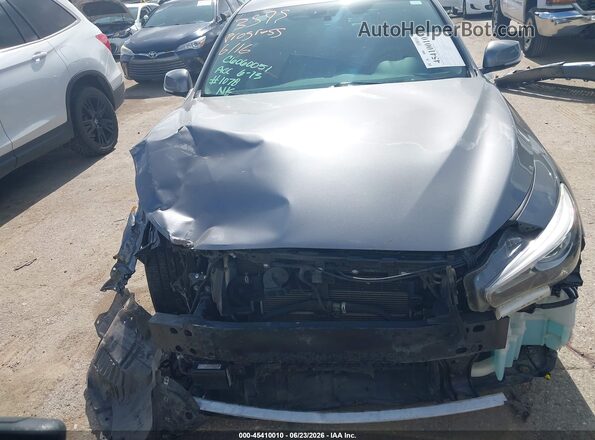 JN1EV7BP7MM701078 2021 INFINITI Q50 Gray უკანა სალონის ხედი