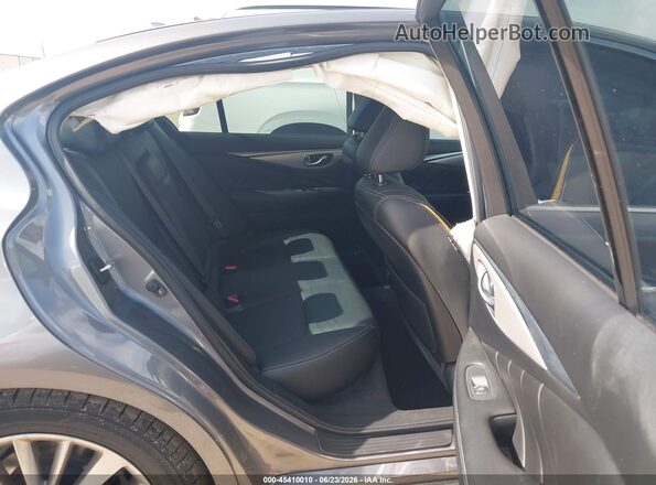 JN1EV7BP7MM701078 2021 INFINITI Q50 Gray VIN კოდის სტიკერის ხედი