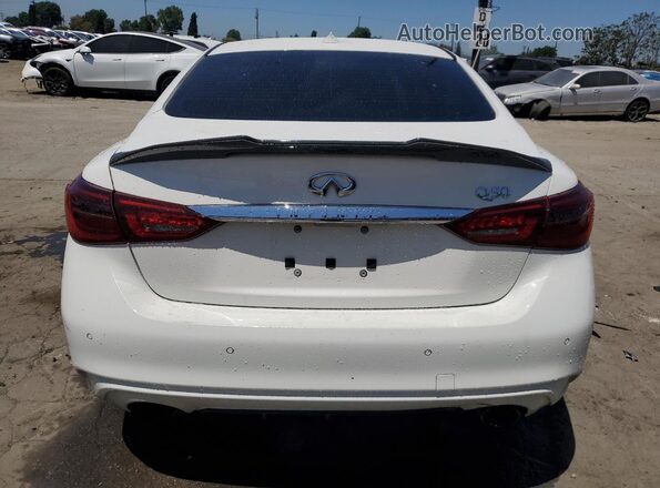 JN1EV7BP7MM703221 2021 INFINITI Q50 White Widok z tyłu