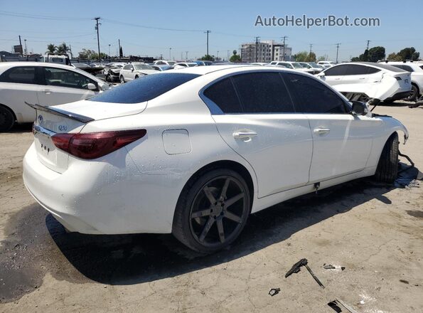 JN1EV7BP7MM703221 2021 INFINITI Q50 White Tył prawy