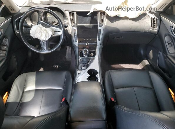 JN1EV7BP7MM703221 2021 INFINITI Q50 White Widok deski rozdzielczej