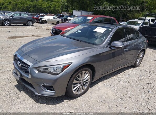 JN1EV7BP7MM706085 2021 INFINITI Q50 Gray Przód lewy