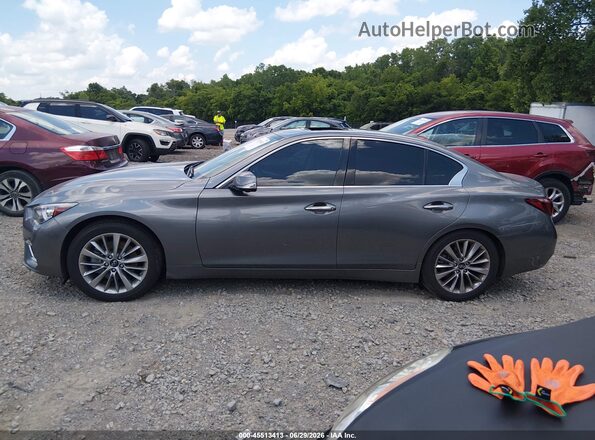 JN1EV7BP7MM706085 2021 INFINITI Q50 Gray Widok wnętrza 360 stopni