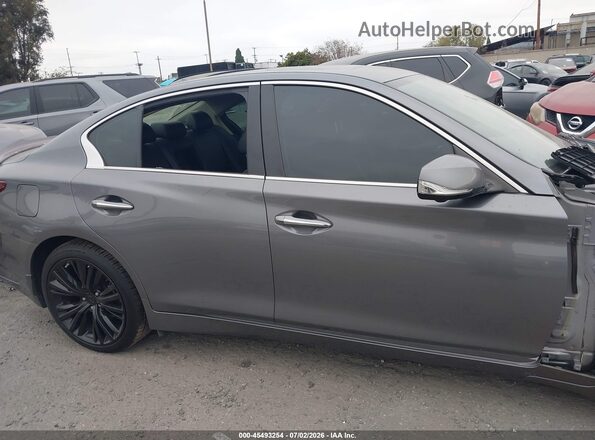 JN1EV7BP8MM707536 2021 INFINITI Q50 Gray უკანა სალონის ხედი