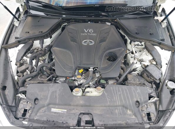 JN1EV7BP8RM600610 2024 INFINITI Q50 White Հետևի տեսք