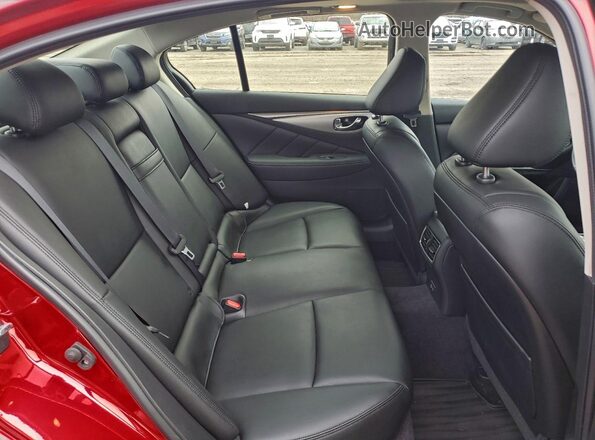 JN1EV7BR2MM756216 2021 INFINITI Q50 Red Vista de los asientos traseros
