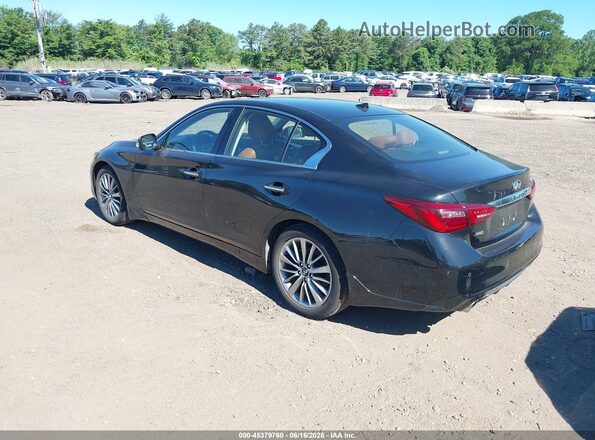 JN1EV7BR2PM543609 2023 INFINITI Q50 Black Rear left