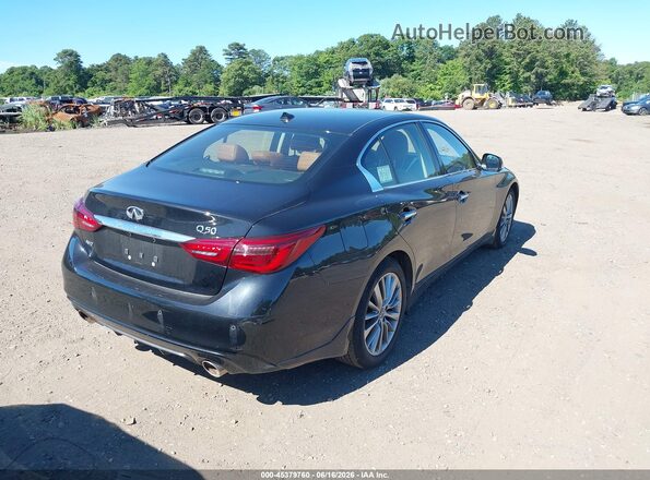 JN1EV7BR2PM543609 2023 INFINITI Q50 Black Rear right