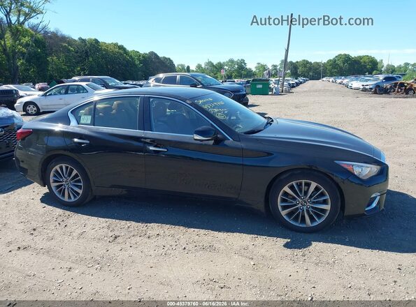JN1EV7BR2PM543609 2023 INFINITI Q50 Black Rear interior view