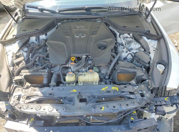 JN1EV7BR4MM754127 2021 INFINITI Q50 White Rear interior view
