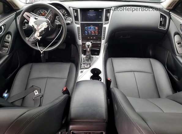 JN1EV7BR7MM750556 2021 INFINITI Q50 Black Vista del salpicadero
