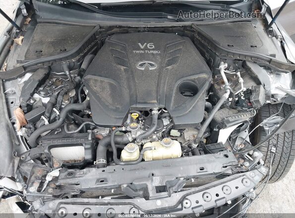 JN1EV7BR7MM750850 2021 INFINITI Q50 Серый Вид сзади