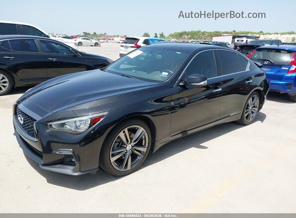 JN1EV7CP1MM707358 2021 INFINITI Q50 Black Front left